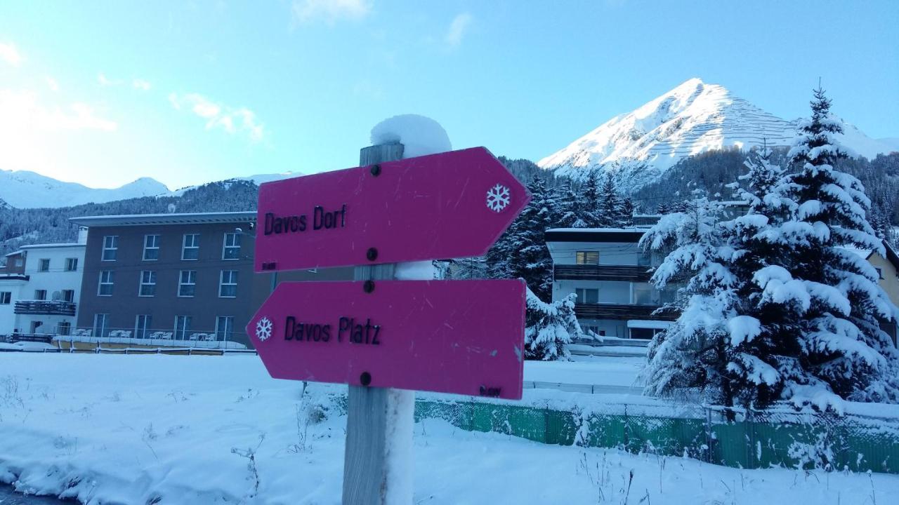 Aparthotel Studio 54 Davos Exterior foto